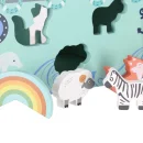 Sorter drewniany Lulilo Arka Noego statek zwierzątka 9 elementów