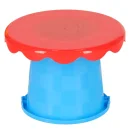 Stolik wodny cztery części piaskownica łopatki konewka stołek