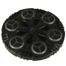 Tarcza bokserska treningowa na ścianę trenażer muzyka Bluetooth LED USB