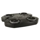 Tarcza bokserska treningowa na ścianę trenażer muzyka Bluetooth LED USB