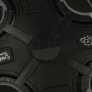 Tarcza bokserska treningowa na ścianę trenażer muzyka Bluetooth LED USB
