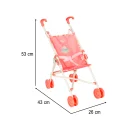Wózek dla lalek spacerówka składany baby Annabell