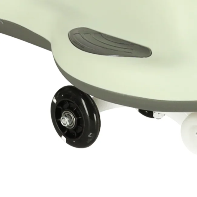 Jeździk grawitacyjny LED Swing FIX S1 skuter z rączką szary max 65kg