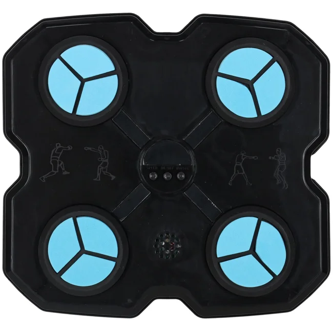 Tarcza bokserska treningowa na ścianę trenażer muzyka LED USB rękawice