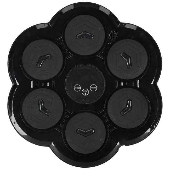 Tarcza bokserska treningowa na ścianę trenażer muzyka LED USB rękawice