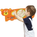 TABLICA MANIPULACYJNA SENSORYCZNA MONTESSORI EDUKACYJNA DUŻA XXL MIŚ VIGA