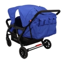 Wózek spacerowy Familidoo Lidoo Lite Arctic 4-osobowy do żłobka - zdjęcie 5