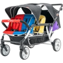 Wózek spacerowy Familidoo City Bus 6-osobowy do żłobka