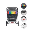 Wózek spacerowy Familidoo City Bus 6-osobowy do żłobka - zdjęcie 4