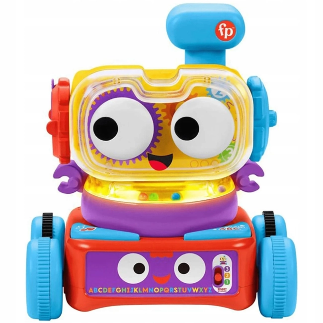 Fisher-Price Uczący Przyjaciel Robot 4w1 HCK41 po polsku 6m+