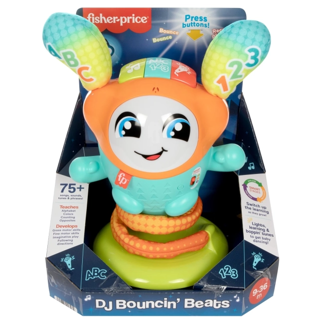 Fisher-Price Interaktywny Taneczny DJ HND41 po polsku 9m+