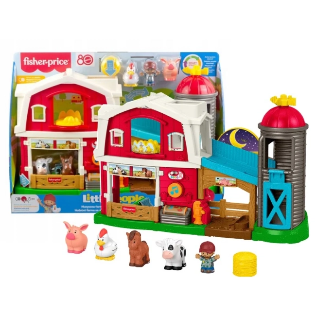 Fisher-Price Little People Muzyczna Farma z figurkami 12m+