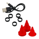Zestaw auta RC z pilotem i kablem USB C