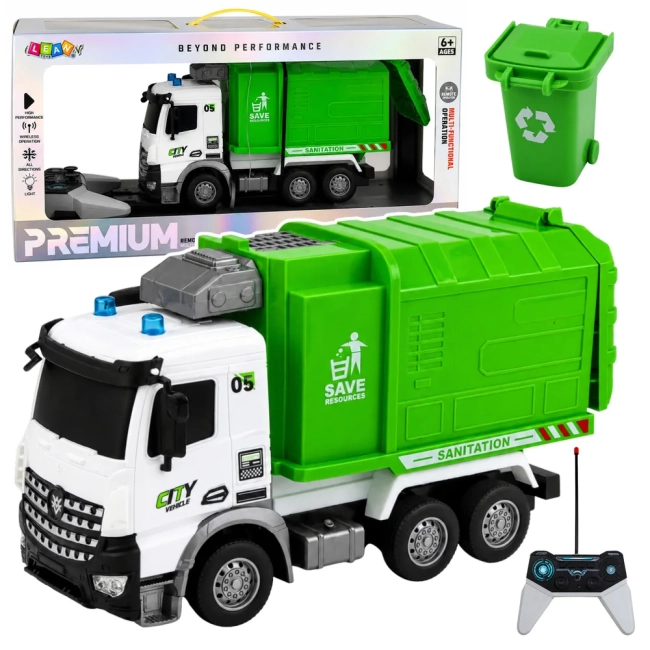 Śmieciarka RC w skali 1 do 14 z koszem