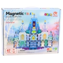 Opakowanie produktu klocki magnetyczne zamek lodowy z księżniczką 47 el.