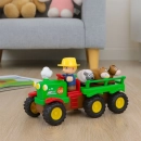 Interaktywny traktor z przyczepą i zwierzętami Farmer Fun 12m+ — zdjęcie 5