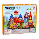 Klocki magnetyczne baza strażacka 42 elementy 3+ — zdjęcie 4