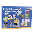 Mikroskop przenośny 2w1 60x i 180x z akcesoriami 6+ — zdjęcie 4