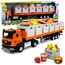 Ciężarówka z produktami spożywczymi, pomarańczowa, 1:40, - zdjęcie 1