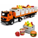 Ciężarówka z produktami spożywczymi, pomarańczowa, 1:40, - zdjęcie 2