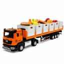 Ciężarówka z produktami spożywczymi, pomarańczowa, 1:40, - zdjęcie 3