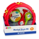 Instrumenty muzyczne rozłożone obok siebie