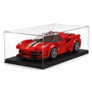 Model sportowego auta z klocków