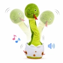 Wąż muzyczny ułożony na płasko