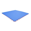 Mata puzzle MALSPORT 100x100x2 cm piankowa EVA niebiesko-czerwona - zdjęcie 2