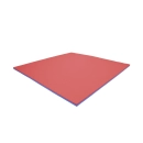 Mata puzzle MALSPORT 100x100x2 cm piankowa EVA niebiesko-czerwona - zdjęcie 5
