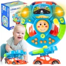 Interaktywna Kierownica Samochodowa dla Dzieci Muzyczna Zabawka Efekty LED