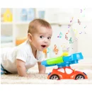 Interaktywna Kierownica Samochodowa dla Dzieci Muzyczna Zabawka Efekty LED