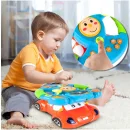 Interaktywna Kierownica Samochodowa dla Dzieci Muzyczna Zabawka Efekty LED