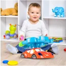 Interaktywna Kierownica Samochodowa dla Dzieci Muzyczna Zabawka Efekty LED