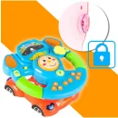 Interaktywna Kierownica Samochodowa dla Dzieci Muzyczna Zabawka Efekty LED