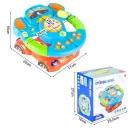 Interaktywna Kierownica Samochodowa dla Dzieci Muzyczna Zabawka Efekty LED