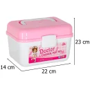 Zestaw lekarza w kuferku mały doktor dźwięk 35 elementów