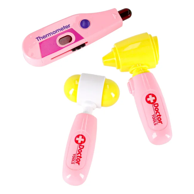 Zestaw lekarza w kuferku mały doktor dźwięk 35 elementów