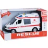 Ambulans Karetka Ratunkowa 1:16 z Efektami Świetlnymi i Dźwiękowymi Otwierane Drzwi – Realistyczna Zabawa dla Dzieci!