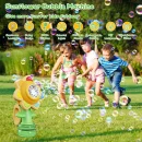 Maszyna Do Robienia Baniek Bańki Mydlane Tańczący Świecący Kwiatek Lampka