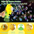 Maszyna Do Robienia Baniek Bańki Mydlane Tańczący Świecący Kwiatek Lampka