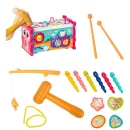 Cymbałki Edukacyjne dla Dziecka - Interaktywna Zabawka z Młoteczkiem i Wbijakiem