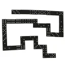 KLASYCZNE DOMINO DREWNIANE W PUDEŁKU TRADYCYJNE SUPER PREZENT