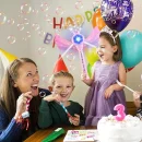 Elektryczna różdżka do baniek mydlanych z muzyką i światłem dla dziewczynki