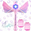 Elektryczna różdżka do baniek mydlanych z muzyką i światłem dla dziewczynki