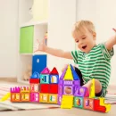 Klocki Magnetyczne 3D Zamek i Pojazdy - Duży Zestaw 110 Elementów Edukacyjne