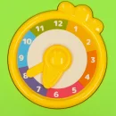 Kostka edukacyjna sorter z pianinkiem krokodyl 4w1