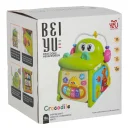 Kostka edukacyjna sorter z pianinkiem krokodyl 4w1