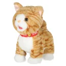 Interaktywny Kotek na Smyczy – Pluszowa Zabawka, która Chodzi, Śpiewa i Miauczy