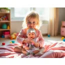 LALKA BOBAS DUŻA INTERAKTYWNA REALISTYCZNA SMOCZEK MÓWI 41CM